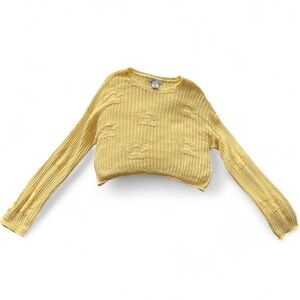 Sincerely Jules Yellow Crew Neck Sweater